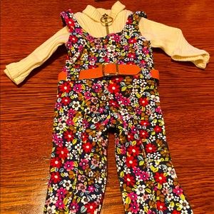 American Girl Julie’s Floral Jumpsuit